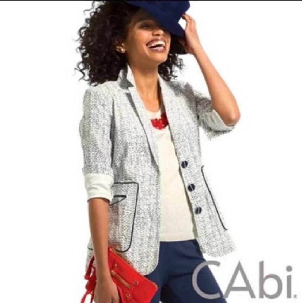 CAbi Carol Anderson by invitation Code Blazer NWOT
